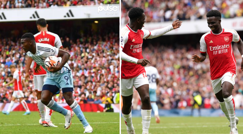 Awoniyi goal not enough as Saka wonderstrike gives Arsenal win over Nottingham Forest