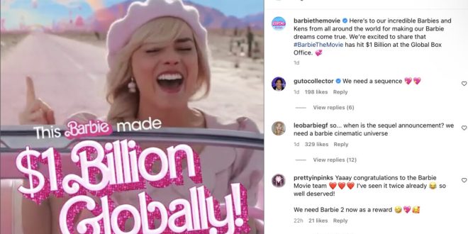 Barbie The sobs of Barbie-burner Ben Shapiro can be heard around the world as "feminist" Barbie hit 1 billion after he claimed "it was one of the most woke movies I have ever seen."
