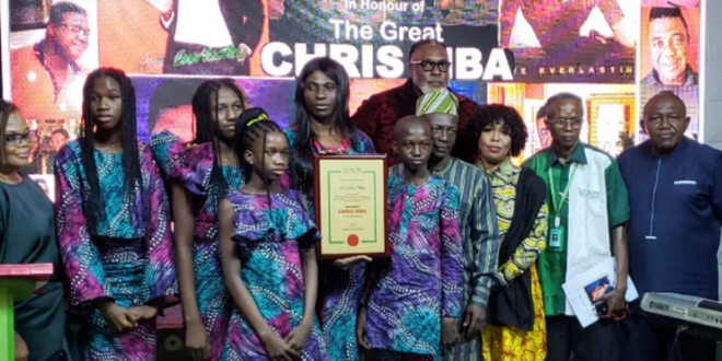 COSON holds night of tributes for veteran artiste Chris Mba