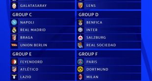 Champions League group stage draw:  Manchester United to face Bayern Munich, Arsenal to play Sevilla