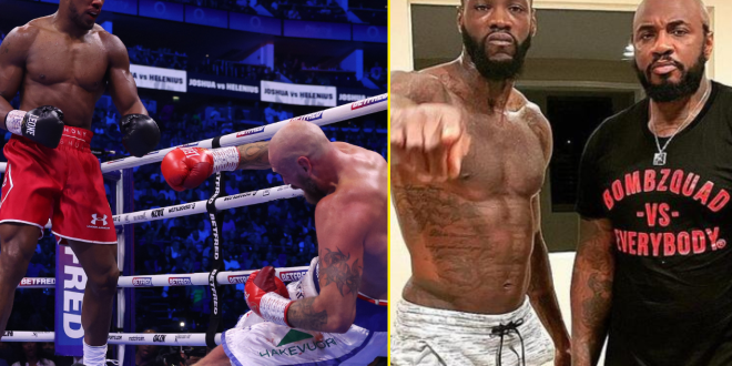 Deontay Wilder will send Anthony Joshua 'into the next dimension'