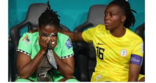 Disappointing not to have converted mine - Super Falcons striker, Desire Oparanozie apologises to Nigerians after defeat to England at the Women