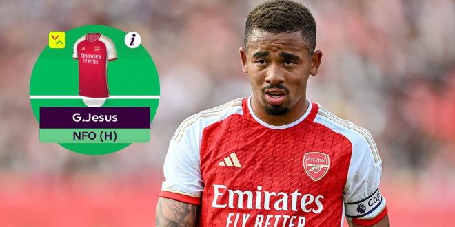 Fantasy Premier League: How to get FPL points early in the season: Gabriel Jesus of Arsenal FC Looks on during the pre-season friendly match between 1. FC Nürnberg and Arsenal FC at Max-Morlock Stadion on July 13, 2023 in Nuremberg, Germany.