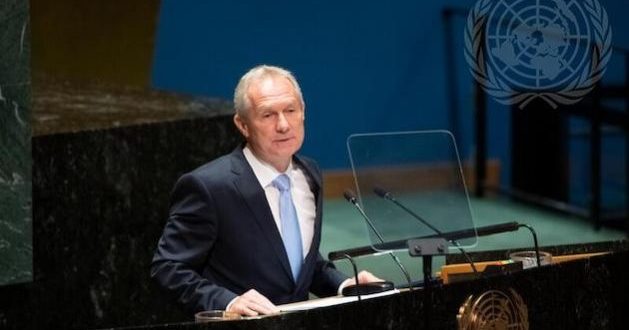 General Assembly President Calls for a Human-Centered Approach to Disarmament