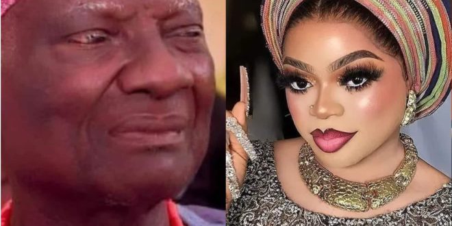 JUST IN: Cross-dresser Bobrisky Loses Father