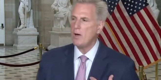 Kevin McCarthy is inventing imaginary Trump voters.