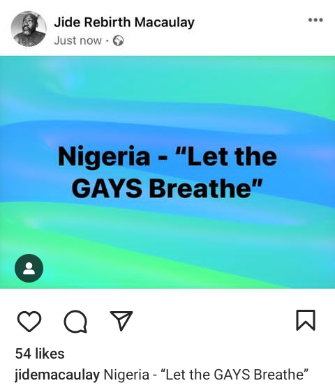 "LGBTQ community is not a threat to the nation"- Gay British-Nigerian pastor, Jide Macaulay reacts to arrest of suspects at same-sex wedding in Delta