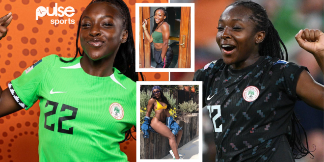 Michelle Alozie: 'Most beautiful' Super Falcons star has gained over 80k followers since start of 2023 FIFAWWC