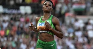 Nigerian athlete, Tobi Amusan loses 100 Metres hurdles final, finishes�6th