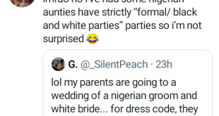 Nigerian groom and his white bride allegedly say no to African attire at their wedding