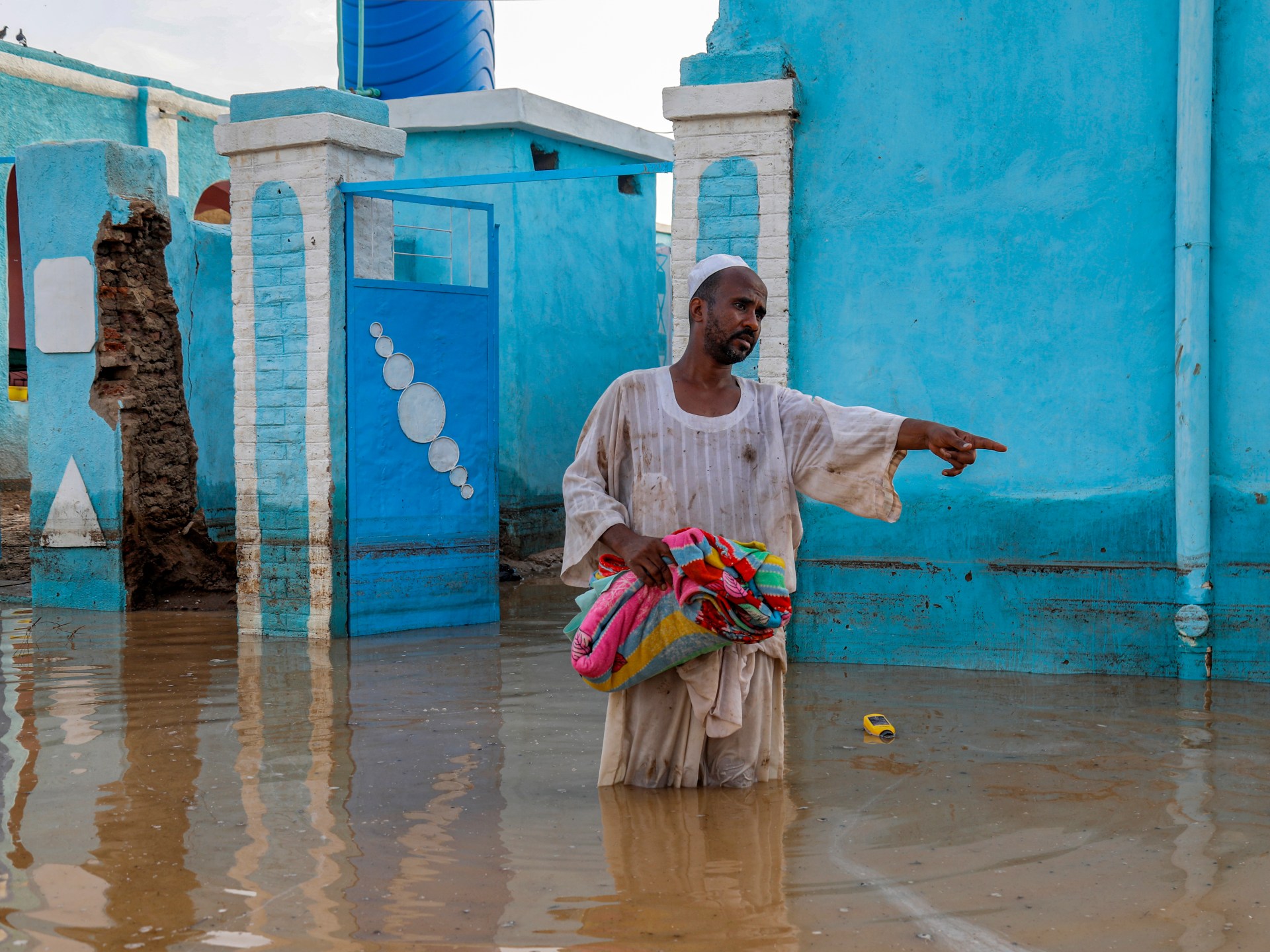 Photos: War-torn Sudan battered by torrential rains