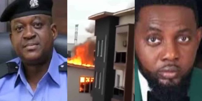 Police Confirm Fire At AY Makun’s Lekki Mansion, Console Comedian