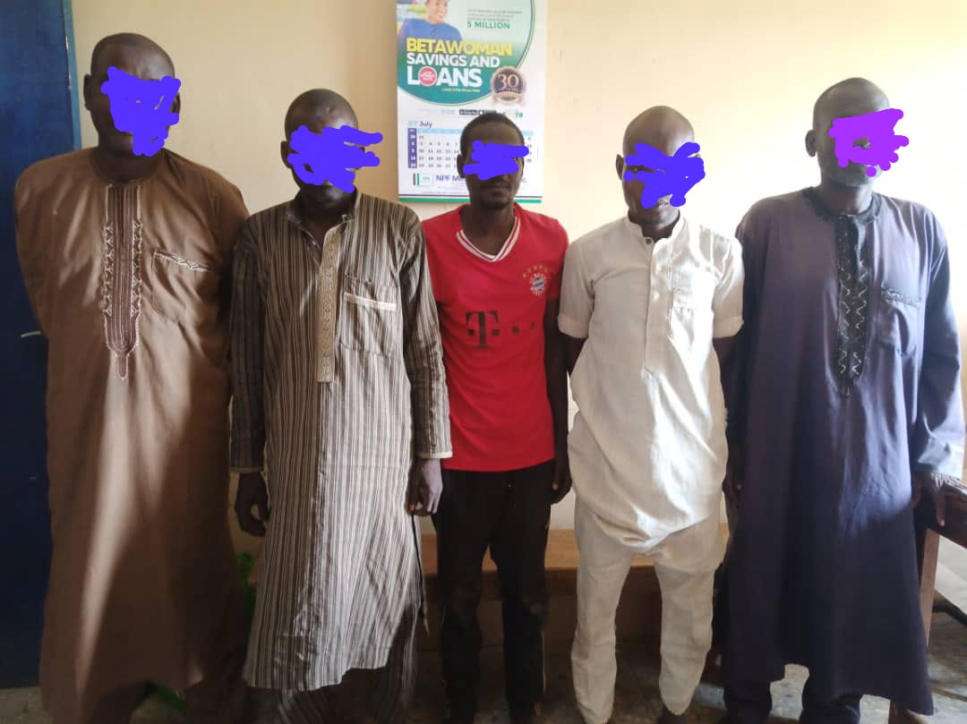 Police arrest HIV positive man and four others for r@ping 14-year-old girl in Jigawa