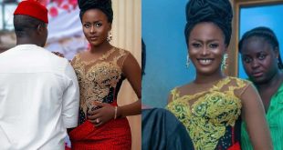 Popular Nollywood Actress Ties Knot With Lover In Style (Video)