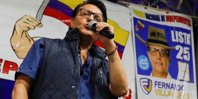 Presidential Candidate in Ecuador Is Assassinated During Rally