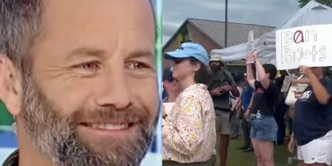 Protesters Try To Ruin Kirk Cameron Library Event - It Immediately Backfires