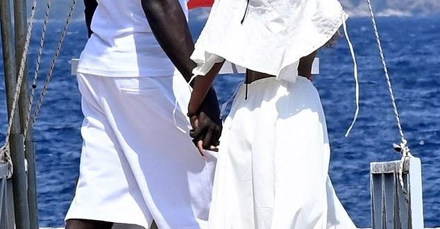 Rapper Stormzy and Maya Jama confirm their relationship is back on as they vacation in Greece (photos)