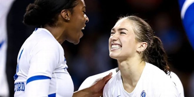 Rutherford's kills lift No. 10 Kentucky to first win