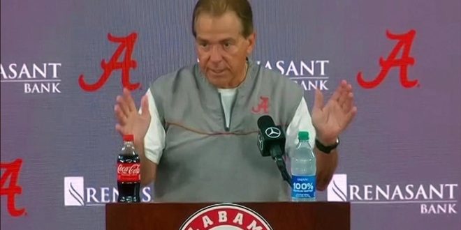Saban tiring of questions about Bama's starting QB - ESPN Video