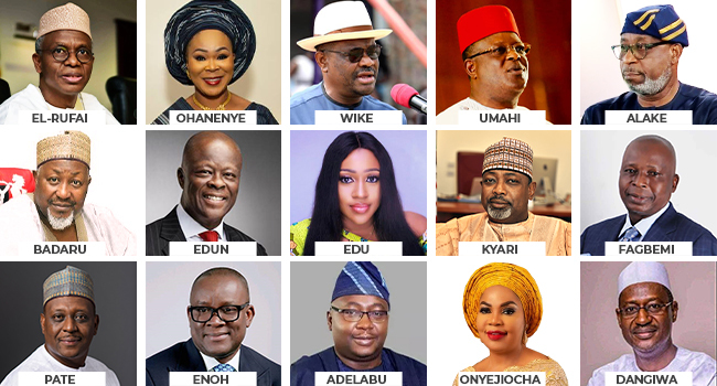 See full list of the new Ministers and their portfolios