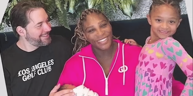 Serena Williams Welcomes Second Daughter With Husband, Alexis