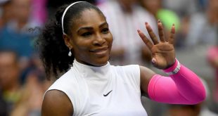 Serena Williams unveils gender of her unborn baby with drone display