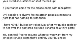 Show me where I bullied May Edochie or keep my name off your wrinkled mouth - Actress Sarah Martins replies her senior colleague, Rita Edochie