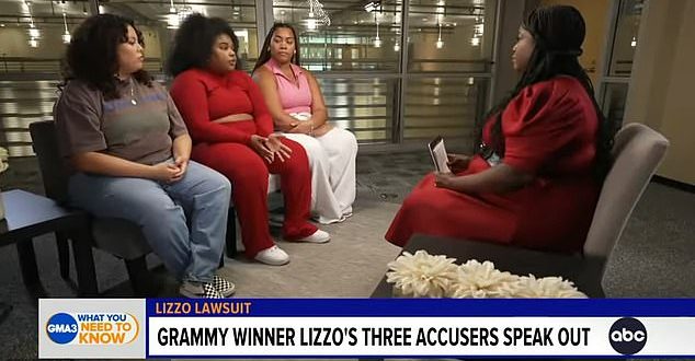 Singer Lizzo denies split from boyfriend Myke Wright amid her s3xual harassment allegations after the pair unfollwed each other on social media