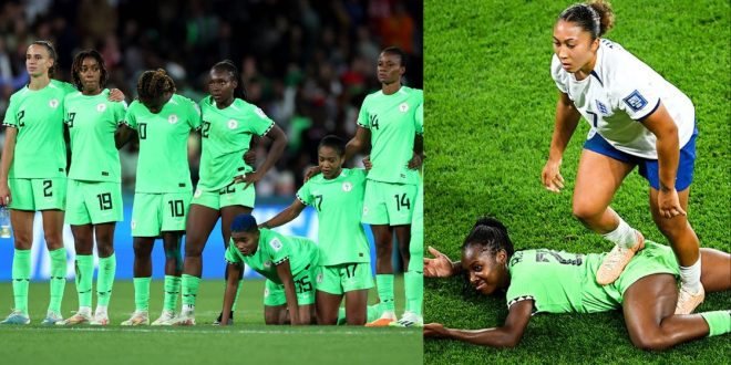 Super Falcons: Heartbreak as England defeat Nigeria to qualify for World Cup quarterfinals