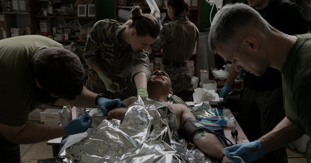 Under Fire and Understaffed: The Fight to Save Ukraine’s Wounded