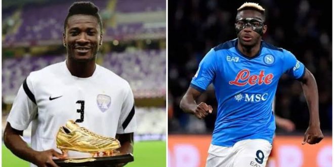 Victor Osimhen will emerge African Footballer Of The Year ? Asamoah Gyan
