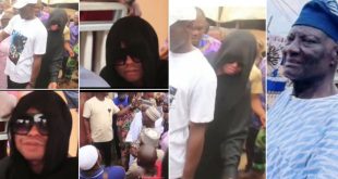 Video: Nigerian Celebrities Absent As Bobrisky Buries His Father