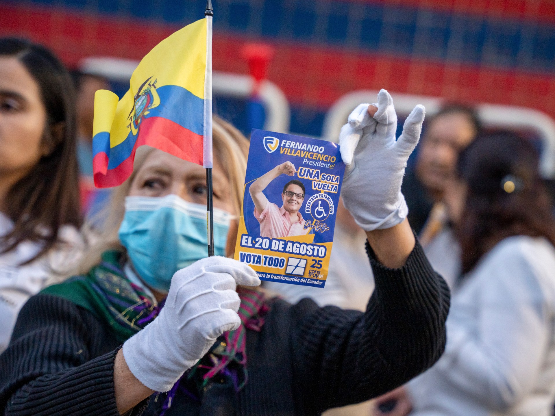 ‘We are afraid’: Ecuadorians react to presidential candidate’s killing
