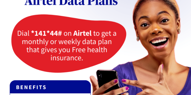 AXA Mansard Health and Airtel Nigeria Offer Nigerians Opportunity to Buy Health Insurance with Data Bundles