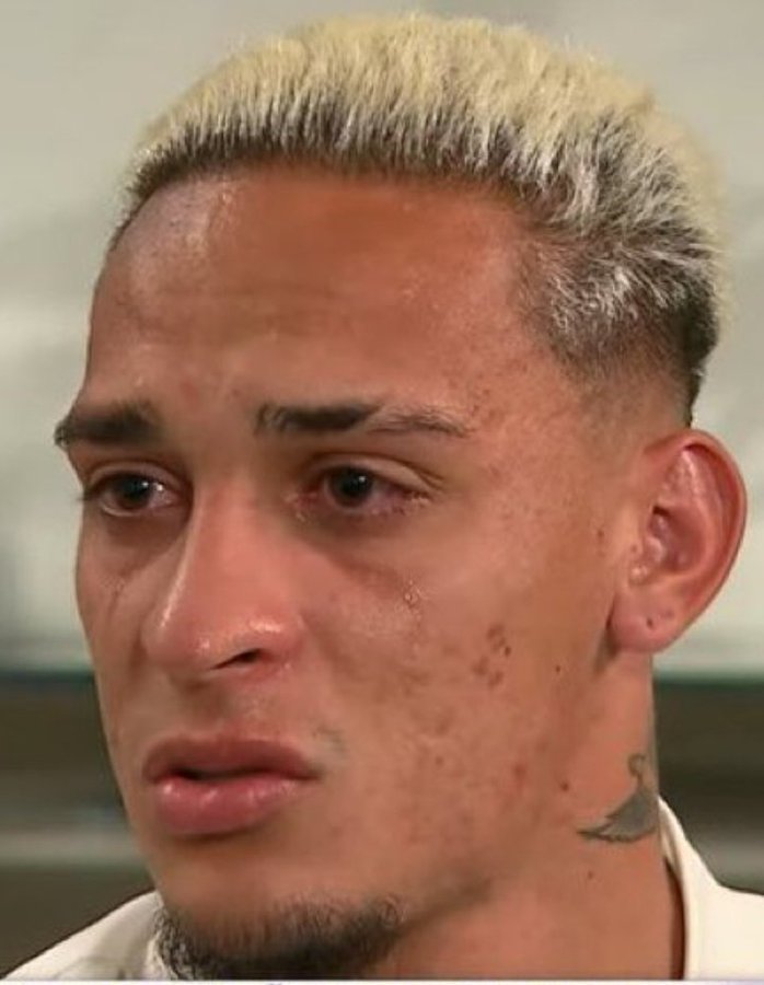 Antony insists he does not fear for his future in Man Utd as he gives tearful interview over ex-girlfriend