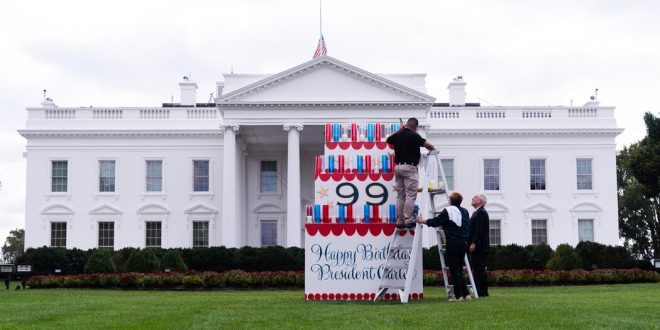 At Carter’s Birthday Party, Rescheduled in Case of Shutdown, a Wary Celebration