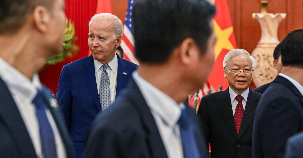 Biden Forges Deeper Ties With Vietnam as China’s Ambition Mounts