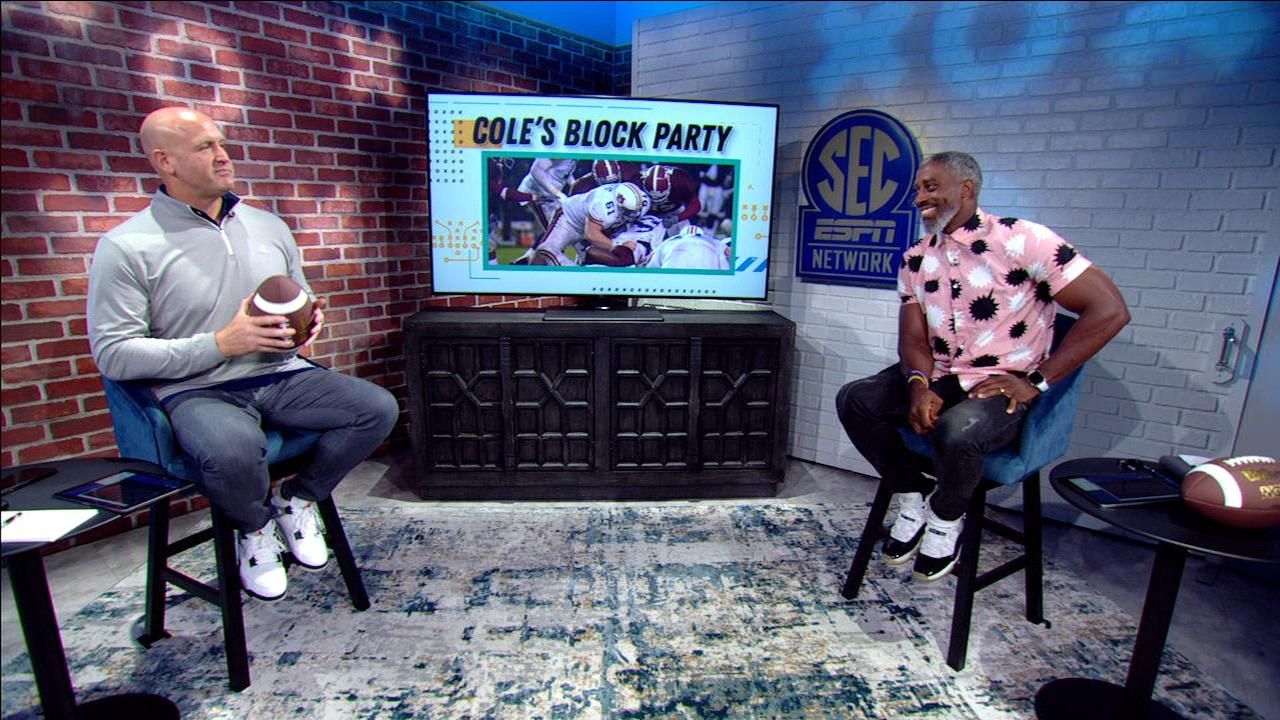 Cole's Block Party: 'He's taking him to the stands' - ESPN Video