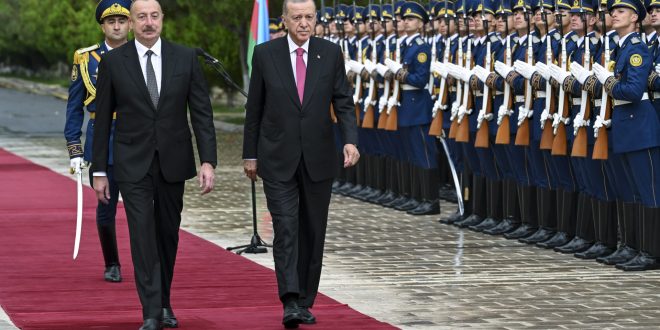 Erdogan meeting Azerbaijan’s Aliyev as thousands flee Nagorno-Karabakh