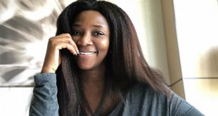 Genevieve Nnaji spotted smiling with her fans at the Toronto Film Festival