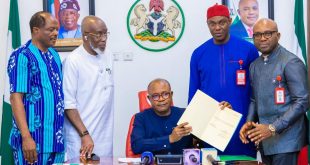 Gov Mbah signs Enugu Electricity Bill into law, targets $30bn economy