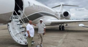 Governor Adeleke and aides reportedly escape air crash after private jet catches fire