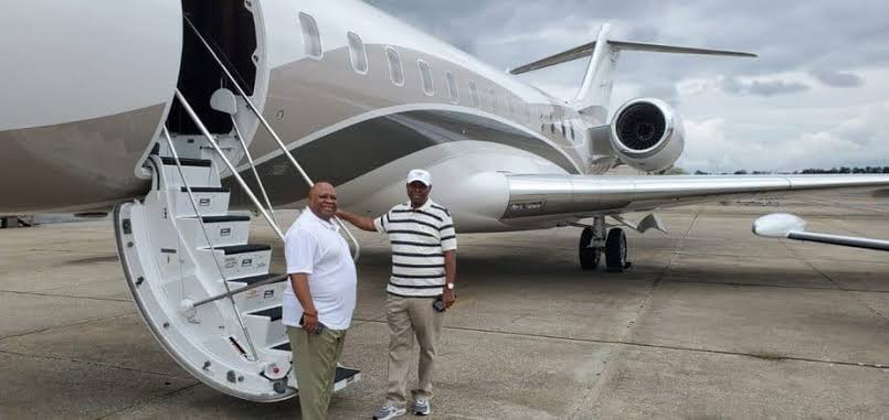 Governor Adeleke and aides reportedly escape air crash after private jet catches fire