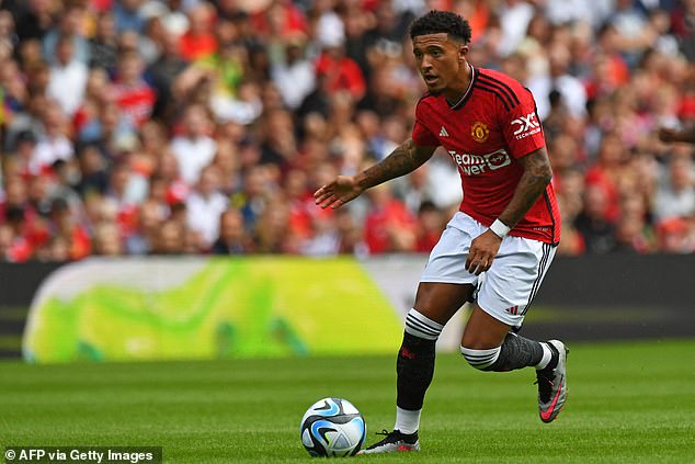 Jadon Sancho banned from first-team facilities at Manchester United and made to dine with the academy as punishment for his outburst