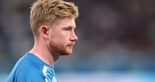 Kevin De Bruyne of Manchester City during the preseason friendly match between Manchester City and Yokohama F.Marinos at National Stadium on July 23, 2023 in Tokyo, Japan.