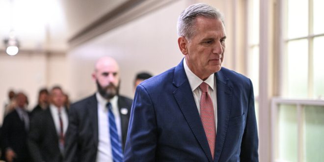 McCarthy’s Plan to Avoid a Shutdown Hits Stiff G.O.P. Opposition
