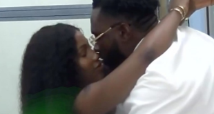 Mercy and Pere seal it off with a kiss on 'BBNaija All Stars'
