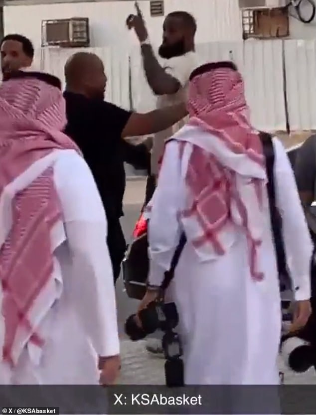 NBA star, LeBron James is spotted in Saudi Arabia just weeks after joking that he