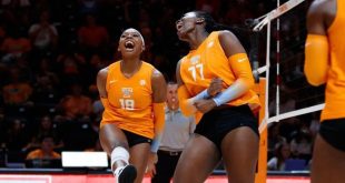 No. 18 Tennessee sweeps No. 24 Marquette on the road