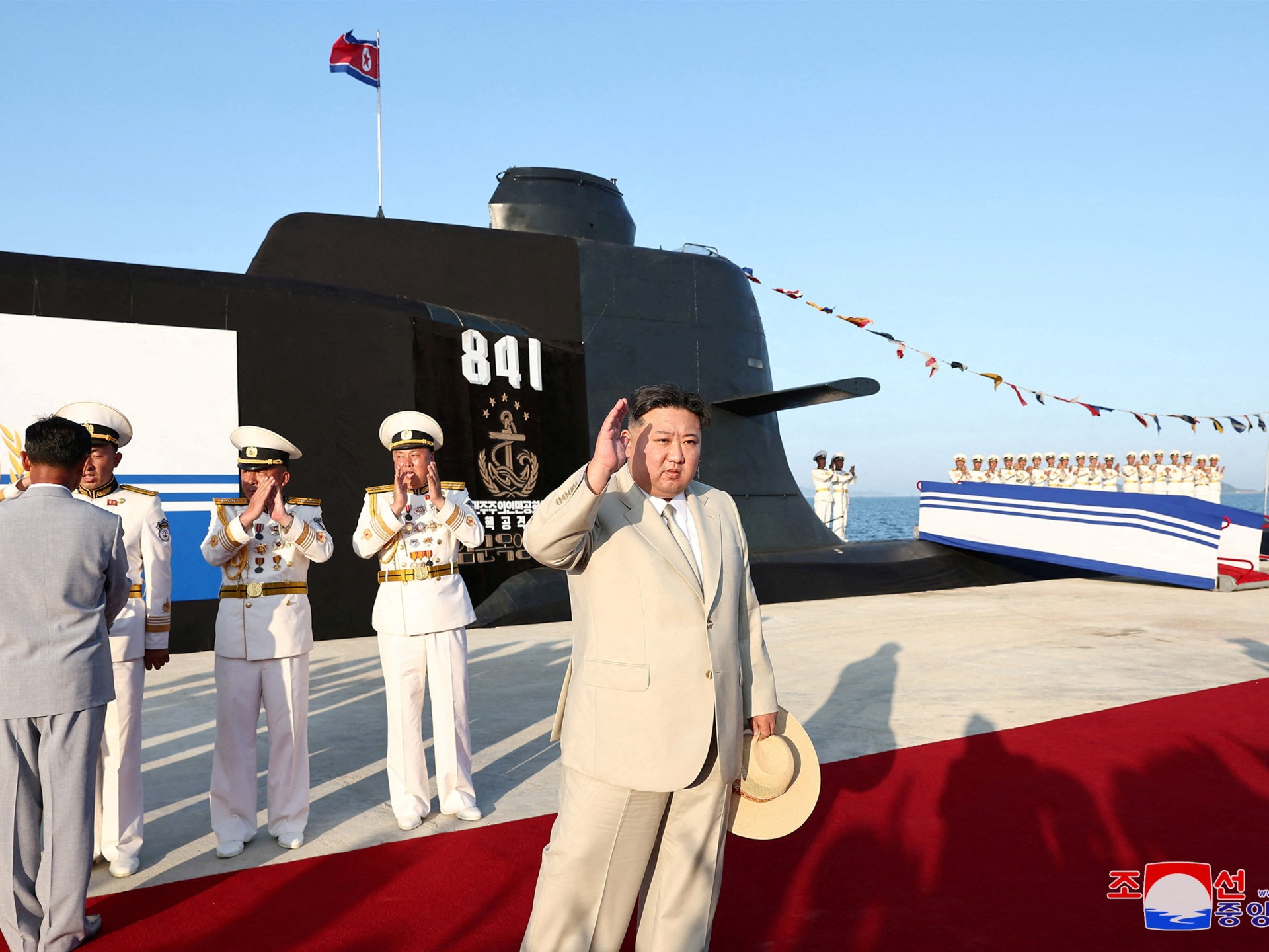 North Korea launches new ‘tactical nuclear attack’ submarine